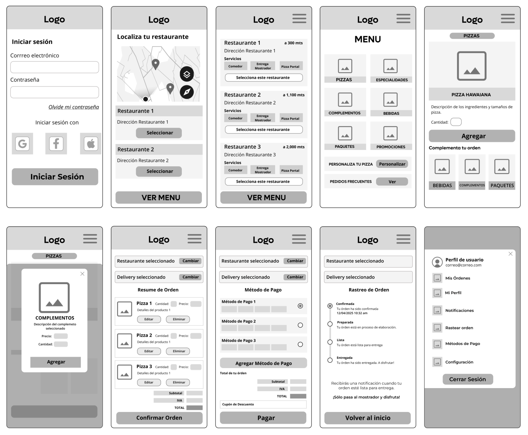 Wireframes